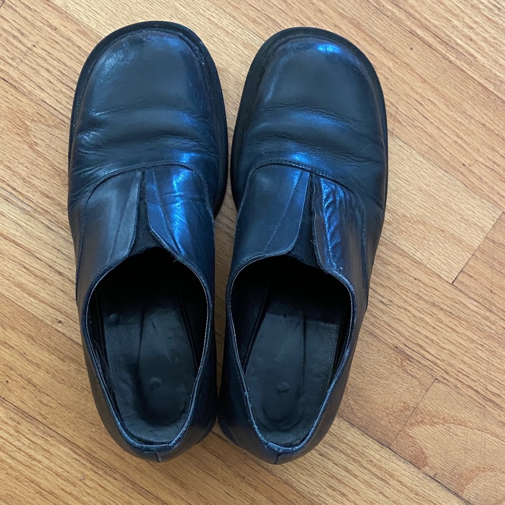 Leather Slip On Shoes Made In Italy women’s  7.5